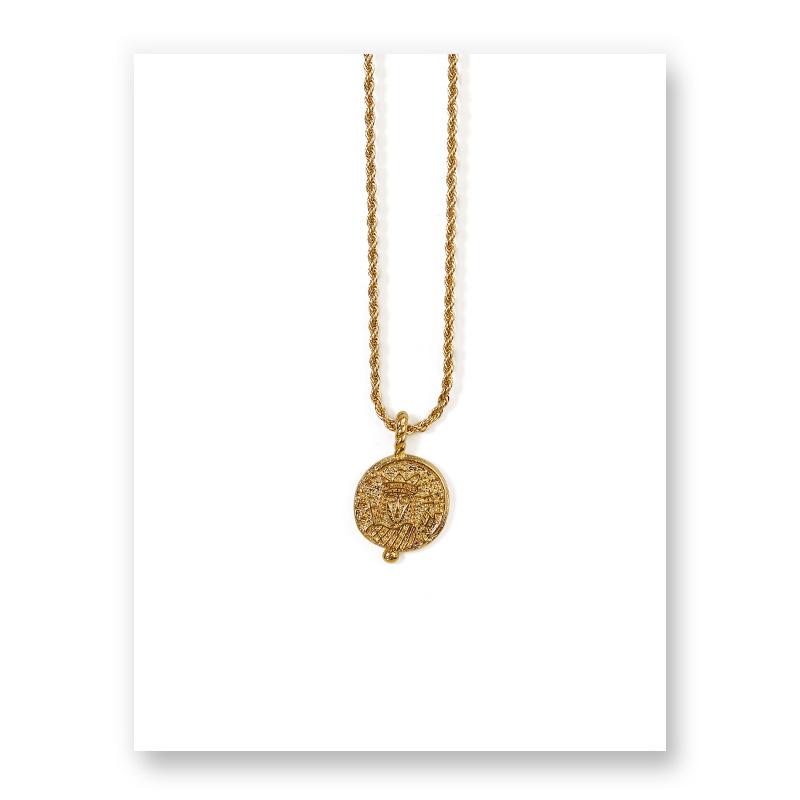 King Buona Fortuna Necklace In Gold