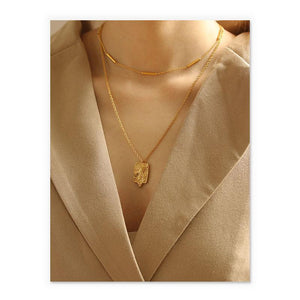 Fortunato Leone Necklace In Gold