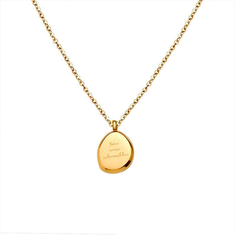 You Are Adorable Necklace In Gold