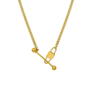 Love Lock Bracelet In Gold