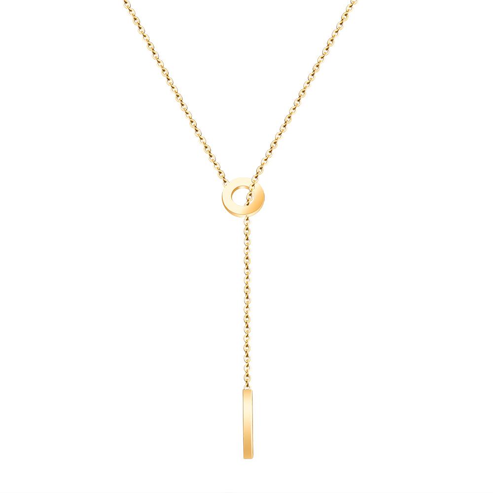 je t'adore Love Necklace In Gold