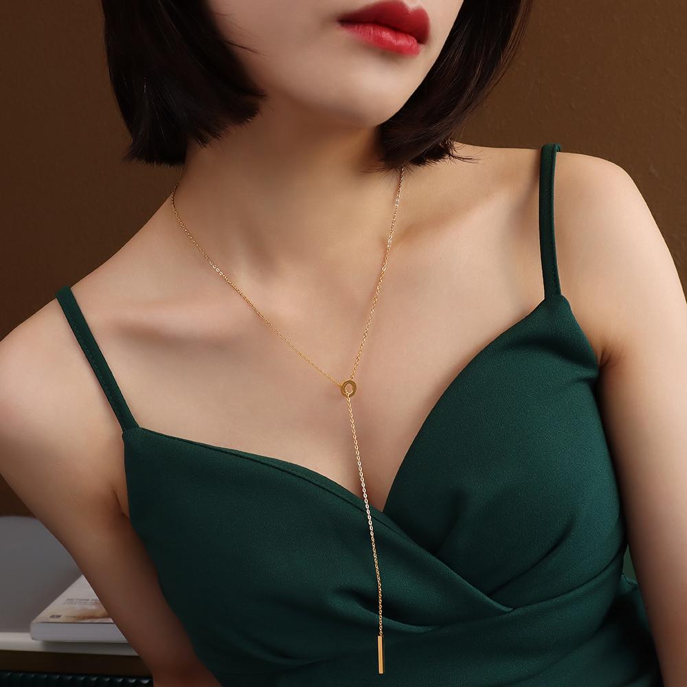je t'adore Love Necklace In Gold